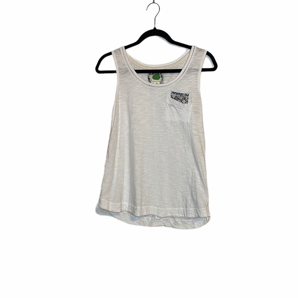Anthropologie by Anthropologie White Tank Top
